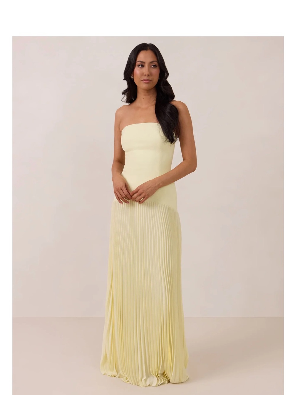 Park & Fifth NWT Yellow Dress